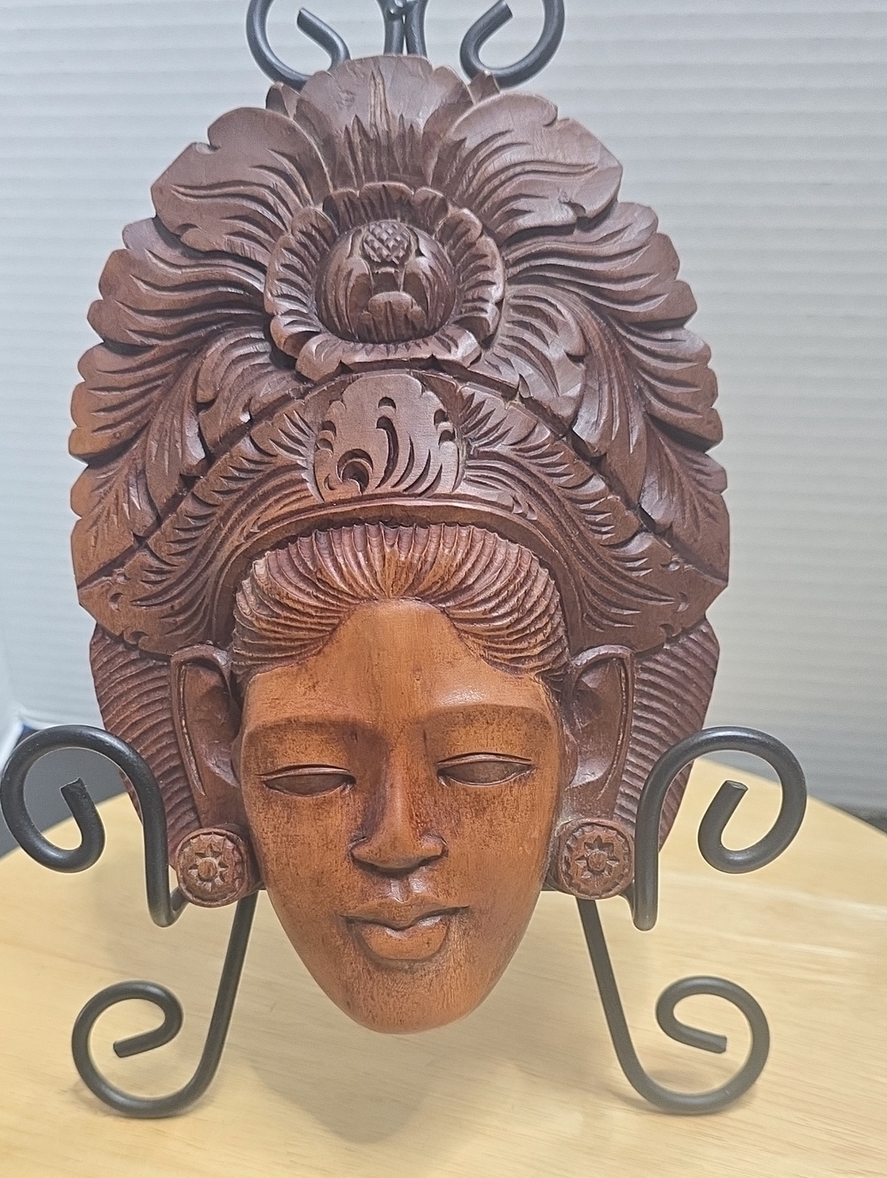 Vintage Balinese Wood Carving CV Garuda